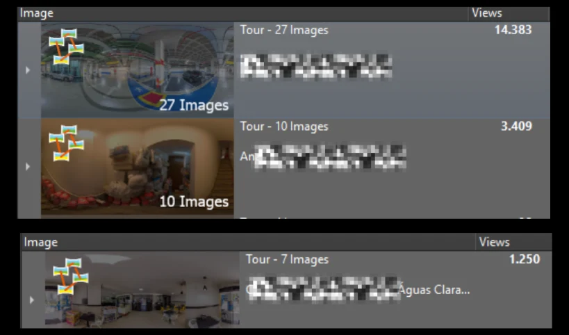 Painel Google Street View - Estatísééééticas de Visualizações 4